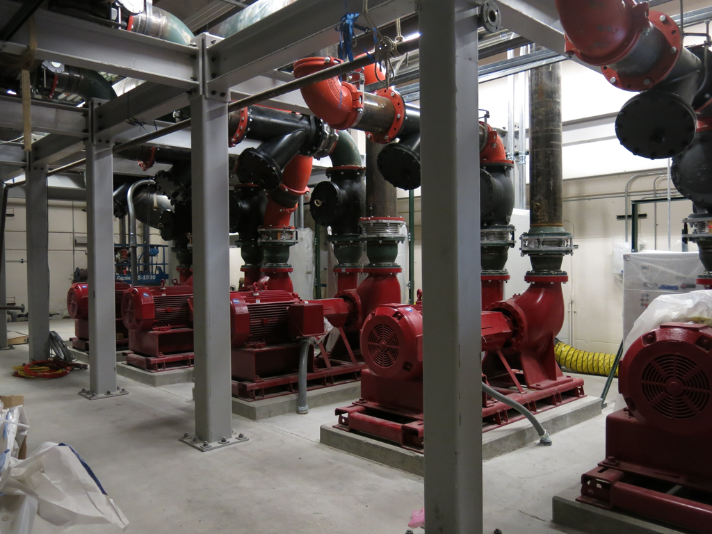 Twenty Twenty Construction pump room installation